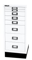 BISLEY MultiDrawer™ L298S Schubladenschrank verkehrsweiß 8 Schubladen 27,8 x 38,0 x 67,0 cm, 1 St.