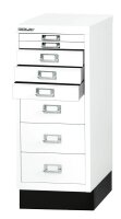 BISLEY MultiDrawer™ L298S Schubladenschrank verkehrsweiß 8 Schubladen 27,8 x 38,0 x 67,0 cm, 1 St.