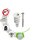 TOX SPIRAL 068101231 Dübel- und Schrauben-Set Ø 4,5 mm x 32 mm, 50-teilig