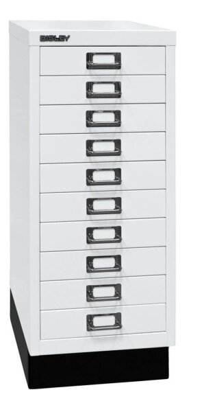 BISLEY MultiDrawer™ L2910S Schubladenschrank verkehrsweiß 10 Schubladen 27,8 x 38,0 x 67,0 cm, 1 St.