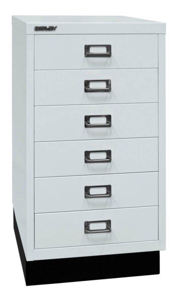 BISLEY MultiDrawer™ L29A36S Schubladenschrank lichtgrau 6 Schubladen 34,9 x 43,2 x 67,0 cm, 1 St.