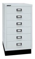 BISLEY MultiDrawer™ L29A36S Schubladenschrank lichtgrau 6 Schubladen 34,9 x 43,2 x 67,0 cm, 1 St.