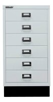 BISLEY MultiDrawer™ L29A36S Schubladenschrank lichtgrau 6 Schubladen 34,9 x 43,2 x 67,0 cm, 1 St.