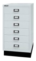 BISLEY MultiDrawer™ L29A36S Schubladenschrank lichtgrau 6 Schubladen 34,9 x 43,2 x 67,0 cm, 1 St.