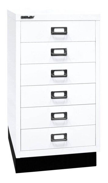 BISLEY MultiDrawer™ L29A36S Schubladenschrank verkehrsweiß 6 Schubladen 34,9 x 43,2 x 67,0 cm, 1 St.