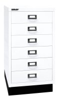 BISLEY MultiDrawer™ L29A36S Schubladenschrank verkehrsweiß 6 Schubladen 34,9 x 43,2 x 67,0 cm, 1 St.