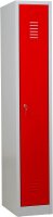 Gürkan Spind lichtgrau, feuerrot 104754, 1...