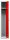 Gürkan Spind lichtgrau, feuerrot 104754, 1 Schließfach 30,0 x 50,0 x 180,0 cm