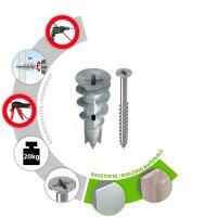 TOX SPIRAL Plus 068101041 Gipskartondübel Ø...
