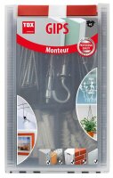 TOX Monteur Gips 094901061 Hohlraumdübel-Sortiment, 62-teilig