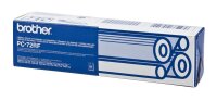 brother PC-72RF schwarz Thermo-Druckfolien, 2 Rollen
