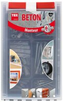 TOX Monteur Beton BARRCACUDA 094901041 Spreizdübel-Sortiment, 136-teilig