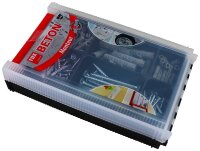 TOX Monteur Beton BARRCACUDA 094901041 Spreizdübel-Sortiment, 136-teilig