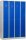 Gürkan Spind lichtgrau, enzianblau 105032, 4 Schließfächer 117,0 x 50,0 x 180,0 cm