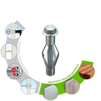 TOX ACROBAT 035101171 Hohlraumdübel Ø 8 mm x 55 mm, 25 St.