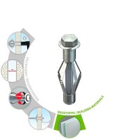 TOX ACROBAT 035101181 Hohlraumdübel Ø 8 mm x 68 mm, 25 St.