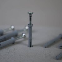 TOX ATTACK 017102081 Nageldübel Ø 5 mm x 40 mm, 50 St.