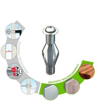 TOX ACROBAT 035101071 Hohlraumdübel Ø 5 mm x 52 mm, 50 St.