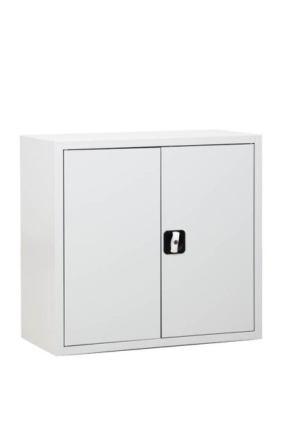 Gürkan Stahlschrank 100003 lichtgrau 1 Fachboden 80,0 x 38,0 x 75,0 cm, aufgebaut, 1 St.