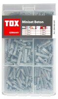 TOX Miniset Barracuda 094900041 Spreizdübel-Sortiment, 245-teilig