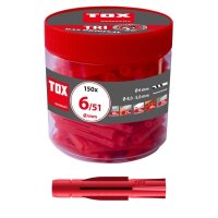 TOX TRI 6/51 010260041 Universaldübel Ø 6 mm...
