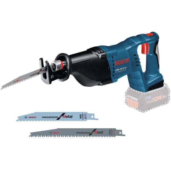 BOSCH Professional GSA 18 V-LI Akku-Säbelsäge 18,0 V, ohne Akku
