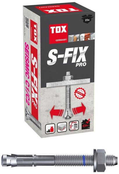 TOX Bolzenanker S-Fix Pro 04010223, 25 Stück