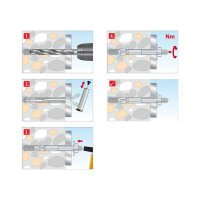 TOX Bolzenanker S-Fix Pro 04010223, 25 Stück