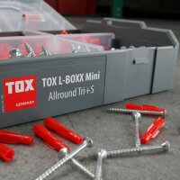 TOX L-BOXX TRI Micro Allround 094900201 Universaldübel-Sortiment, 266-teilig