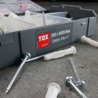 TOX L-Boxx Mini Electro TRIKA 094901301 Dübel- und Schrauben-Sortiment, 232-teilig