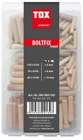 TOX Boltfix wood 094900100 Holzdübel-Sortiment, 190-teilig
