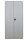 Gürkan Stahlschrank 100161 lichtgrau 4 Fachböden 92,0 x 42,0 x 195,0 cm, aufgebaut, 1 St.