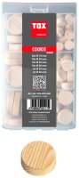 TOX Querholzplättchen-Sortiment Cookie wood Mini 82...