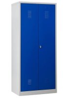 Gürkan Spind lichtgrau, enzianblau 103932, 1...
