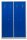 Gürkan Spind lichtgrau, enzianblau 104996, 2 Schließfächer 117,0 x 50,0 x 180,0 cm
