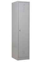 Gürkan Spind lichtgrau 104915, 1 Schließfach 40,0 x 50,0 x 180,0 cm