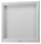Showdown® Displays Schaukasten T silber 6x DIN A4 80,5 x 4,7 x 76,0 cm, 1 St.