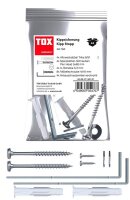 TOX Kipp Stopp 01160131 Möbel-Kippsicherung-Set,...