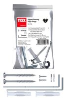 TOX Kipp Stopp 01160132 Möbel-Kippsicherung-Set,...