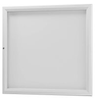 Showdown® Displays Schaukasten T silber 12x DIN A4 102,5 x 4,7 x 106,7 cm, 1 St.