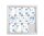Showdown® Displays Schaukasten T silber 12x DIN A4 102,5 x 4,7 x 106,7 cm, 1 St.