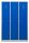 Gürkan Spind lichtgrau, enzianblau 105420, 3 Schließfächer 118,5 x 50,0 x 180,0 cm