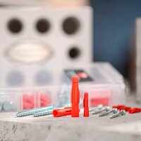TOX L-BOXX Micro Allround TRI 6/10 094901803 Dübel- und Schrauben-Sortiment, 130-teilig