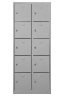 Gürkan Schließfachschrank lichtgrau 106957, 10...