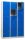 Gürkan Schließfachschrank lichtgrau, enzianblau 106976, 15 Schließfächer 119,0 x 45,0 x 190,0 cm