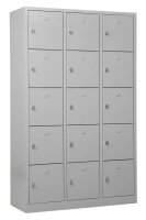 Gürkan Schließfachschrank lichtgrau 106977, 15...