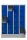 Gürkan Schließfachschrank lichtgrau, enzianblau 111037, 20 Schließfächer 80,0 x 15,0 x 110,0 cm