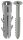 TOX BARRACUDA 013601041 Dübel mit Schrauben Ø 6 mm x 30 mm, 6 St.