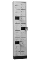 Gürkan Schließfachschrank lichtgrau 111526, 30...