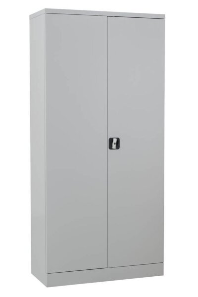 Gürkan Putzmittelschrank 100176 lichtgrau 3 Fachböden 80,0 x 38,0 x 180,0 cm, aufgebaut, 1 St.